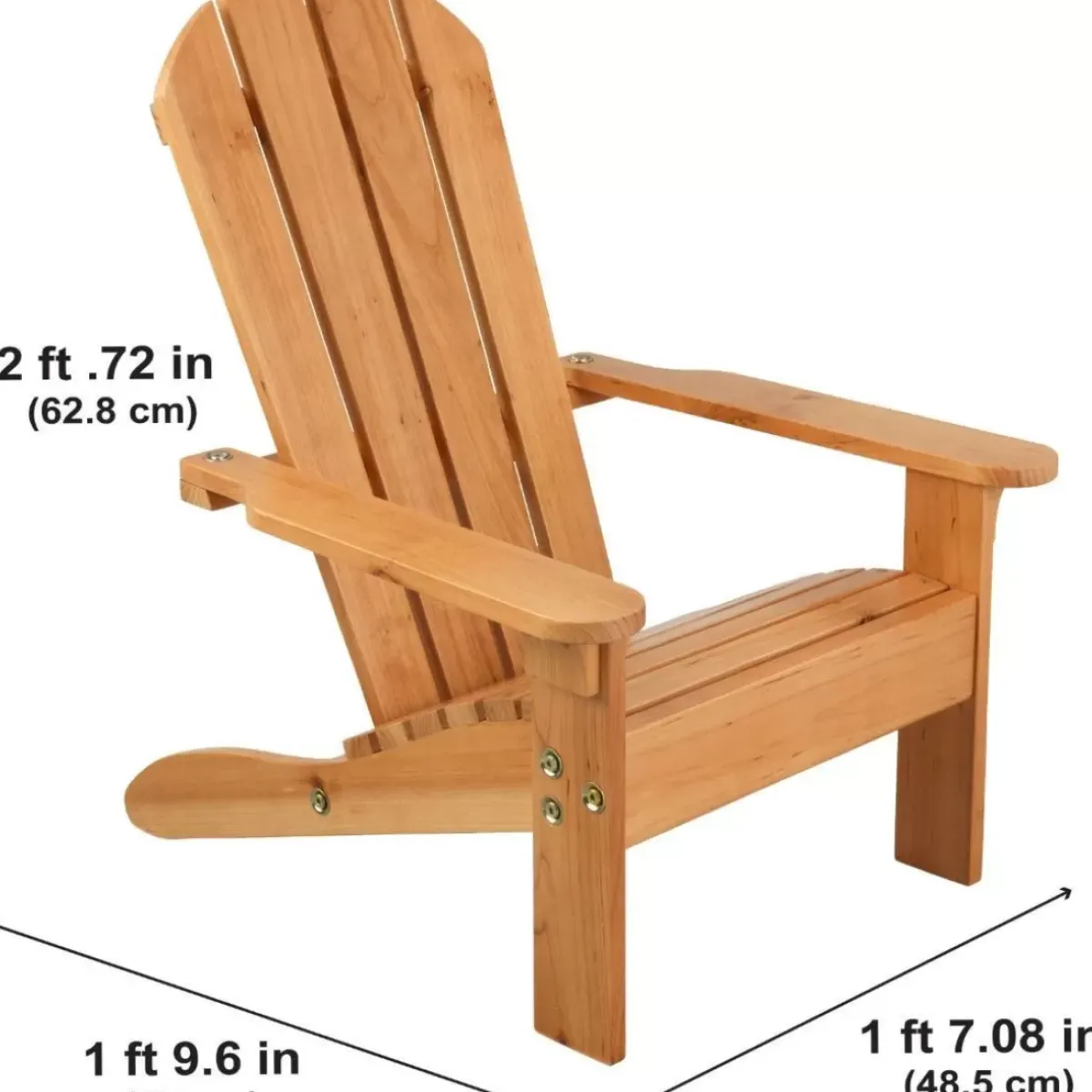 Outdoor Kids' Chairs^KidKraft Adirondack Chair - Honey