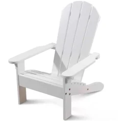 Outdoor Kids' Chairs^KidKraft Adirondack Chair - White