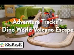 Adventure Tracks Collection^KidKraft Adventure Tracks™: Dino World Volcano Escape