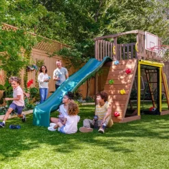 Swing Sets^KidKraft All-In-One Sports Adventure Playset