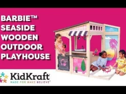 Outdoor Playhouses^KidKraft Barbie Seaside Playhouse