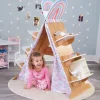 Bedroom^KidKraft Book Nook Tent With Shelves