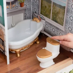 Dollhouses^KidKraft Celeste Mansion Dollhouse With Ez Kraft Assembly™