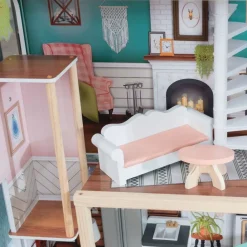 Dollhouses^KidKraft Celeste Mansion Dollhouse With Ez Kraft Assembly™