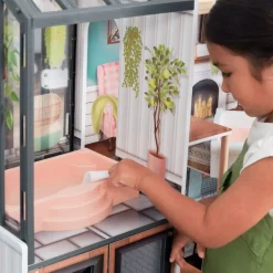 Dollhouses^KidKraft Celeste Mansion Dollhouse With Ez Kraft Assembly™