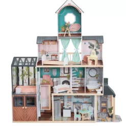 Dollhouses^KidKraft Celeste Mansion Dollhouse With Ez Kraft Assembly™