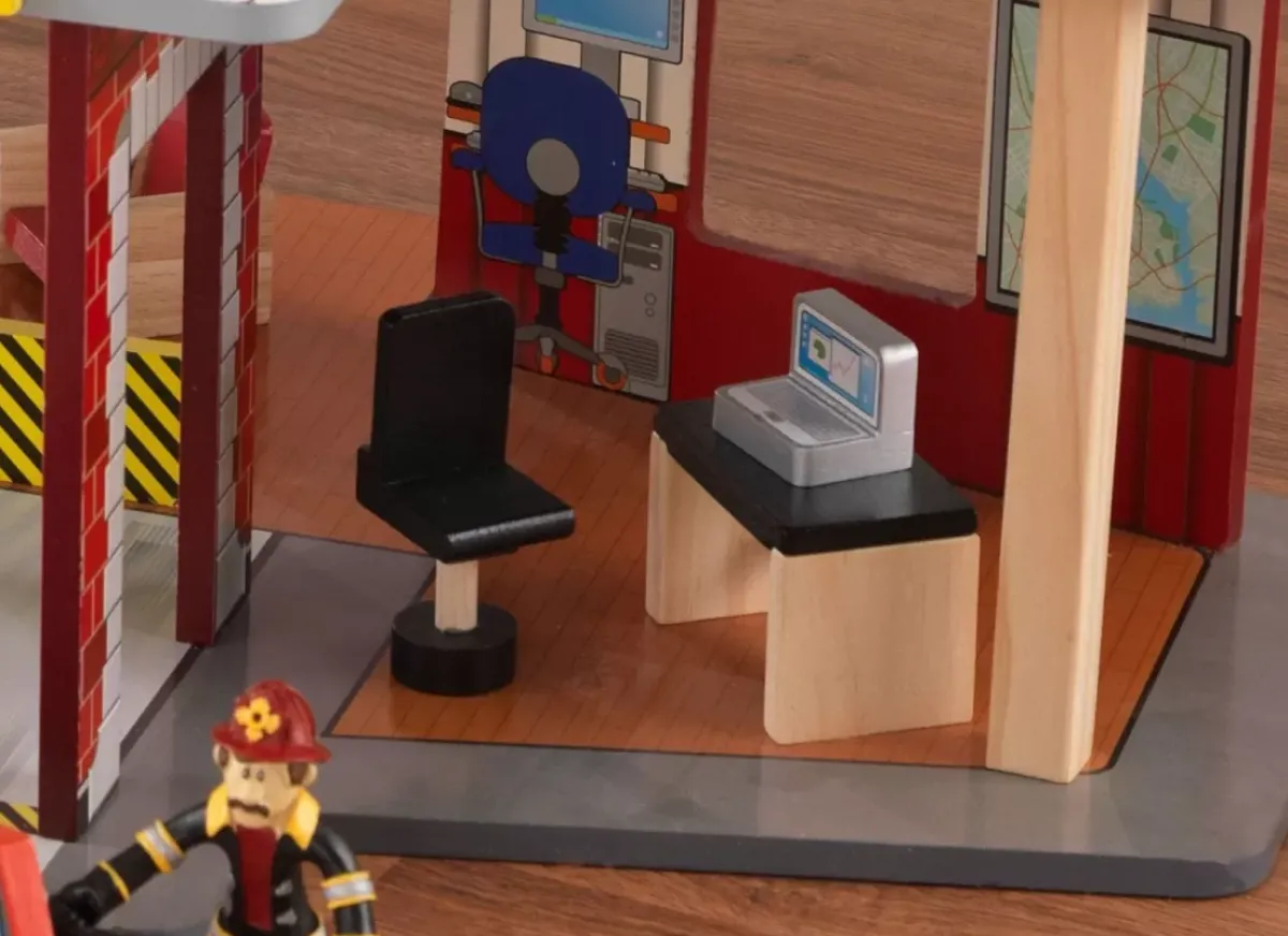 Play Sets^KidKraft Deluxe Fire Rescue Set