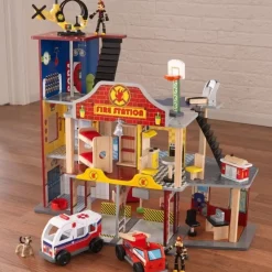 Play Sets^KidKraft Deluxe Fire Rescue Set