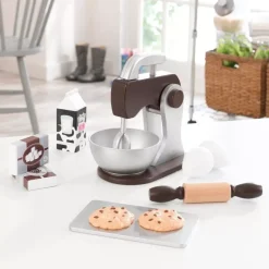 Play Kitchen Accessories^KidKraft Espresso Baking Set