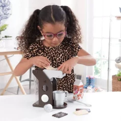 Play Kitchen Accessories^KidKraft Espresso Coffee Set
