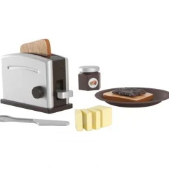 Play Kitchen Accessories^KidKraft Espresso Toaster Set