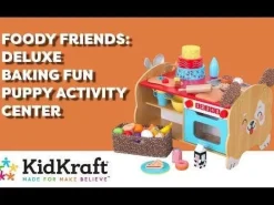 Play Kitchens^KidKraft Foody Friends: Deluxe Baking Fun Puppy Activity Center