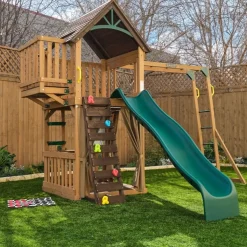 Swing Sets^KidKraft Hangout Hideaway Clubhouse Playset