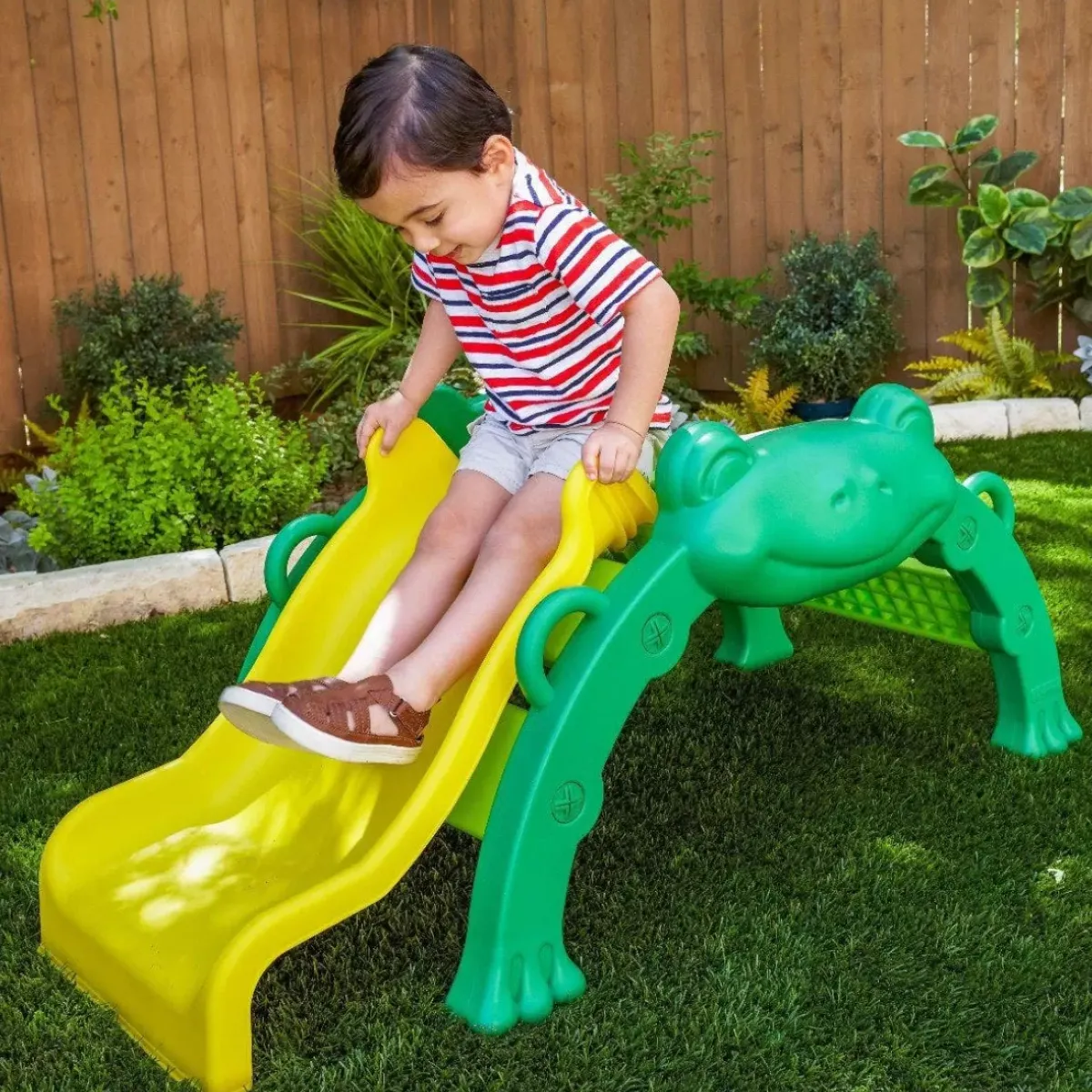 Toddler Climbers^KidKraft Hop & Slide Frog Climber