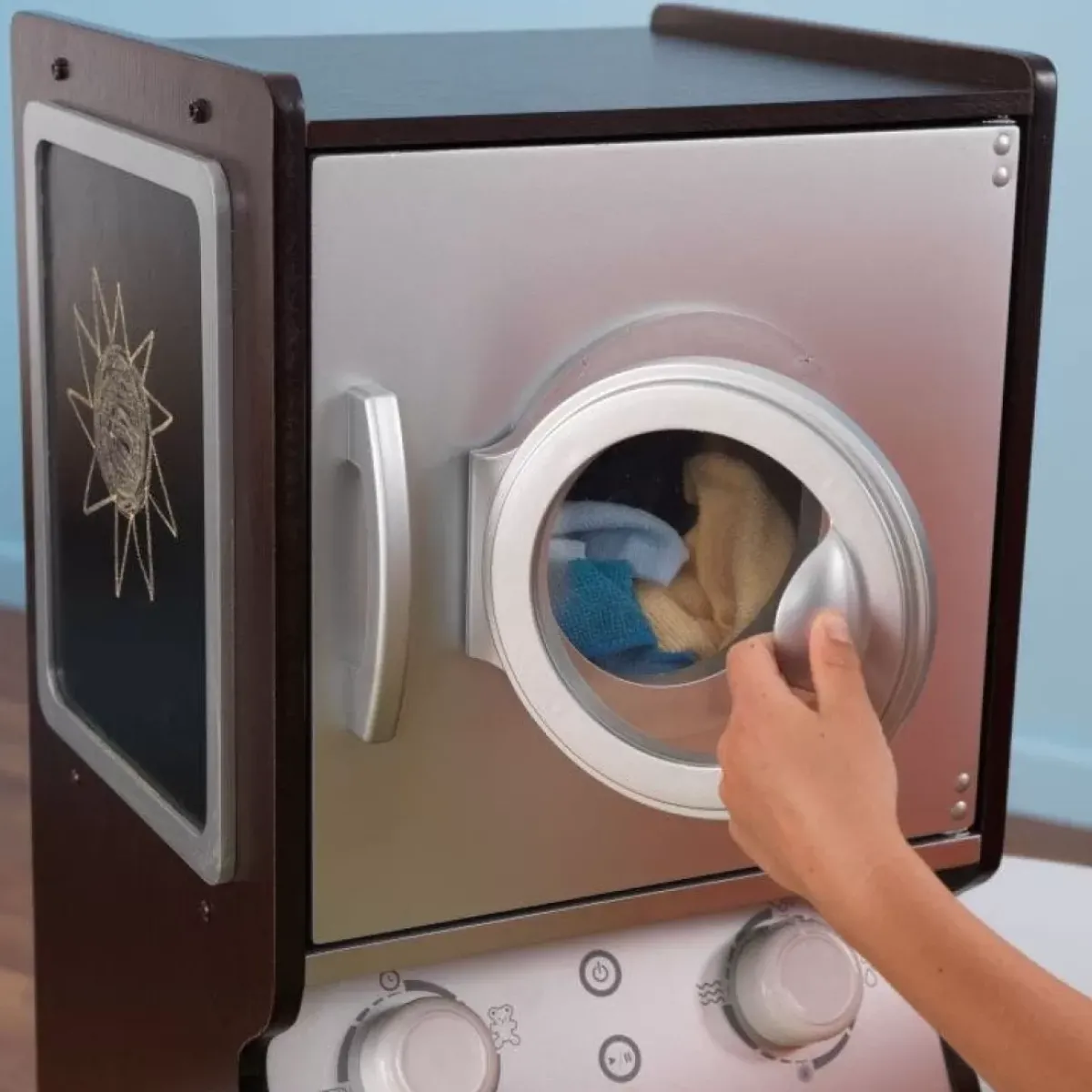 Pretend Play^KidKraft Laundry Play Set - Espresso