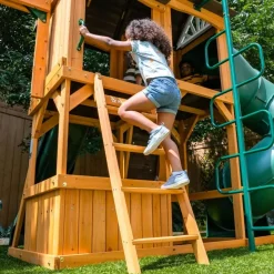 Swing Sets^KidKraft Laurel Retreat Swing Set