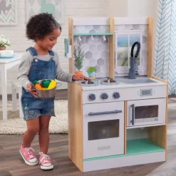 Play Kitchens^KidKraft Let's Cook Play Kitchen - Natural