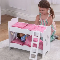 Doll Furniture^KidKraft Lil Doll Bunk Bed
