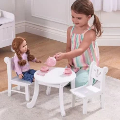 Doll Furniture^KidKraft Lil Doll Table & Chair Set