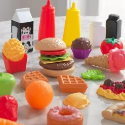Play Kitchen Accessories^KidKraft 65-Pc Play Food Set