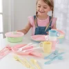 Play Kitchen Accessories^KidKraft 27-Piece Pastel Cookware Playset