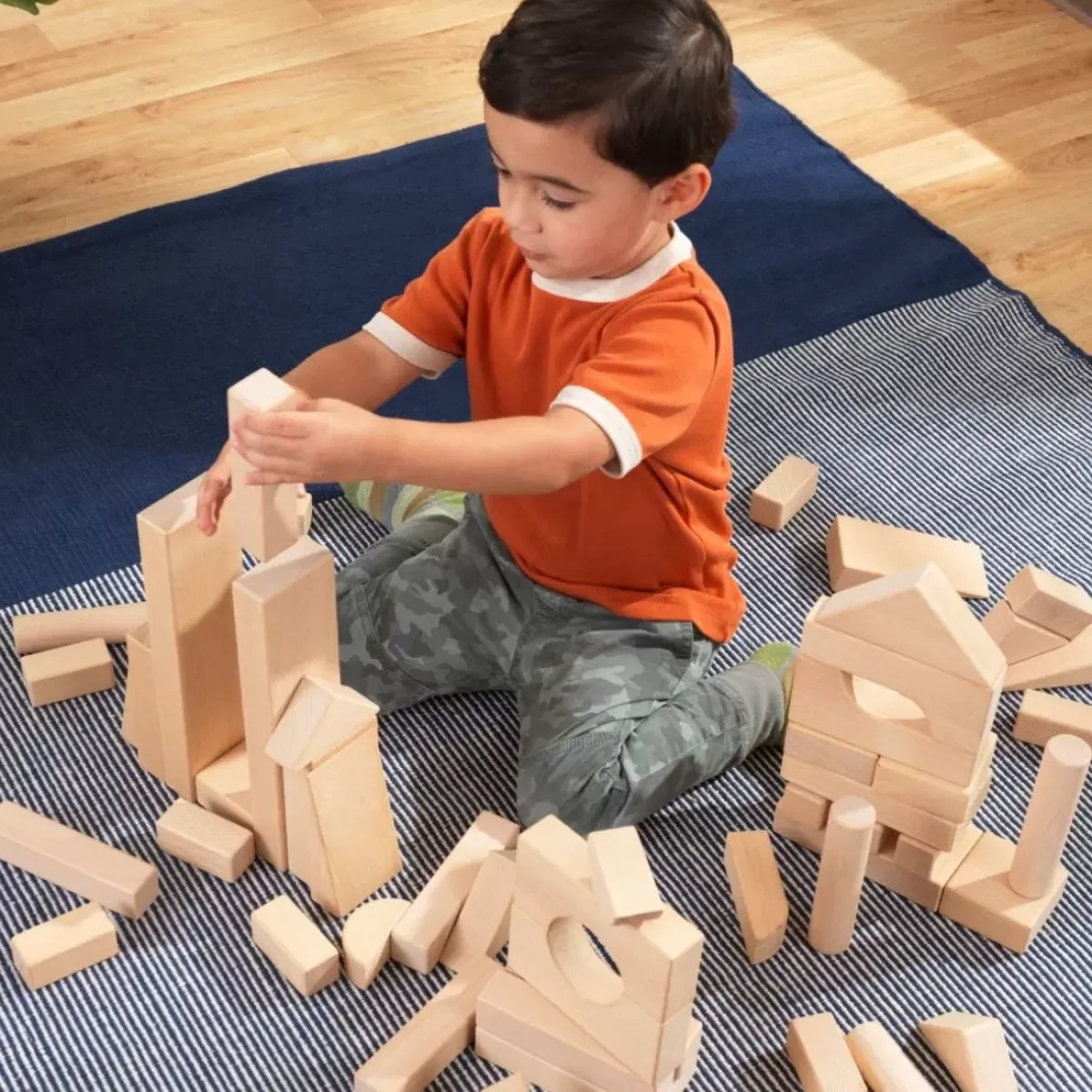 Play Sets^KidKraft 60-Piece Wooden Block Set