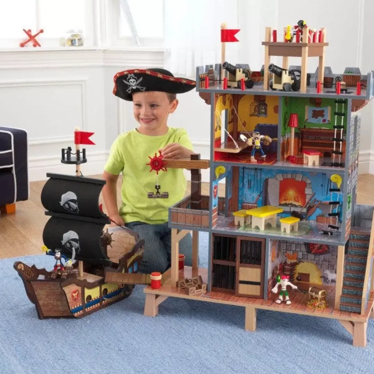 Play Sets^KidKraft Pirate's Cove Play Set