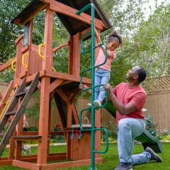 Swing Sets^KidKraft Raptor Trail Swing Set