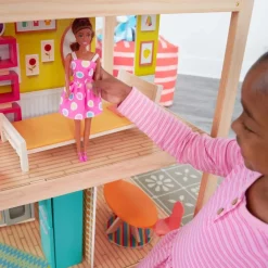 Dollhouses^KidKraft So Stylish Mansion Dollhouse With Ez Kraft Assembly™