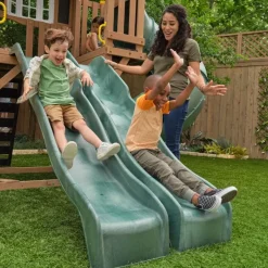 Swing Sets^KidKraft Timberlake Swing Set