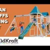 Swing Sets^KidKraft Titan Cliffs Swing Set