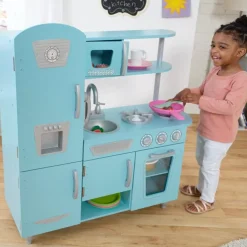 Play Kitchens^KidKraft Vintage Play Kitchen - Blue