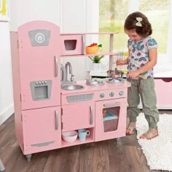 Play Kitchens^KidKraft Vintage Play Kitchen - Pink