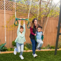 Swing Sets^KidKraft Wrangler Way Swing Set
