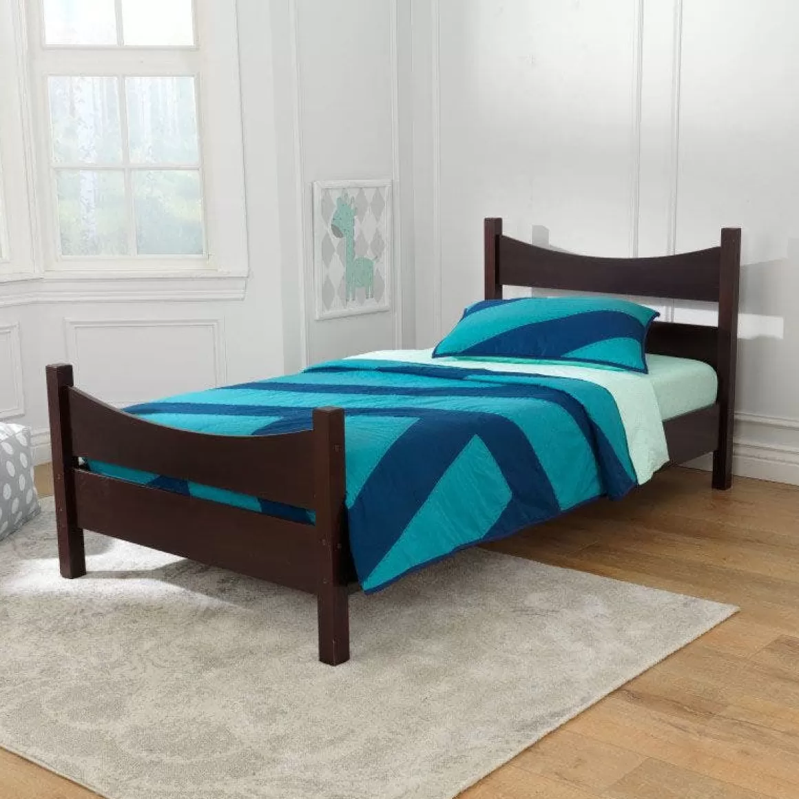 Sale KidKraft Addison Twin Size Bed - Espresso