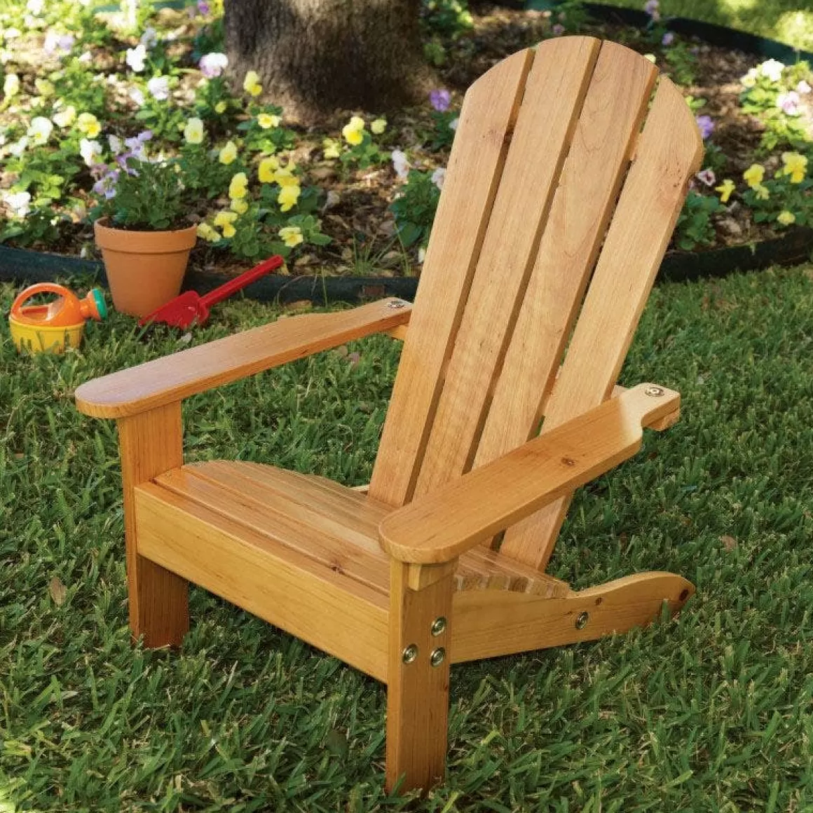 Store KidKraft Adirondack Chair - Honey