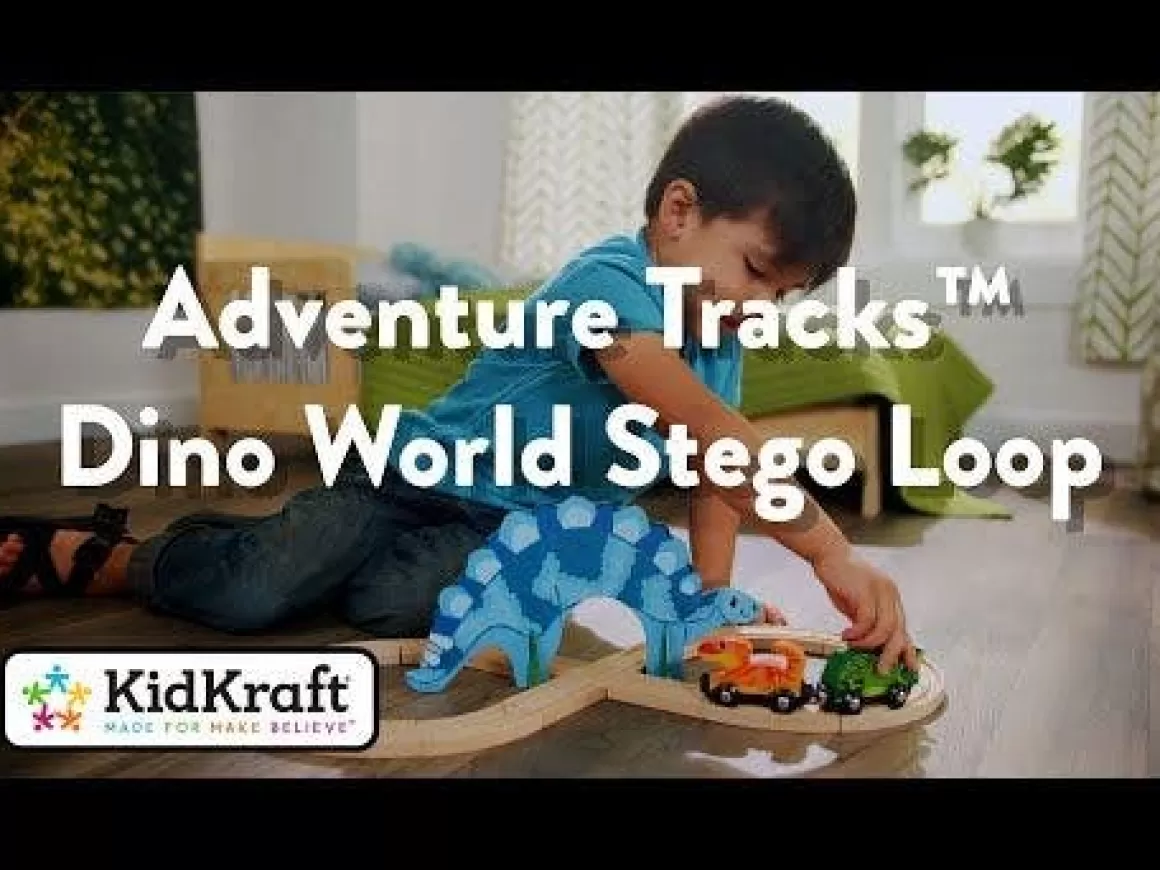 Shop KidKraft Adventure Tracks™: Dino World Stego Loop