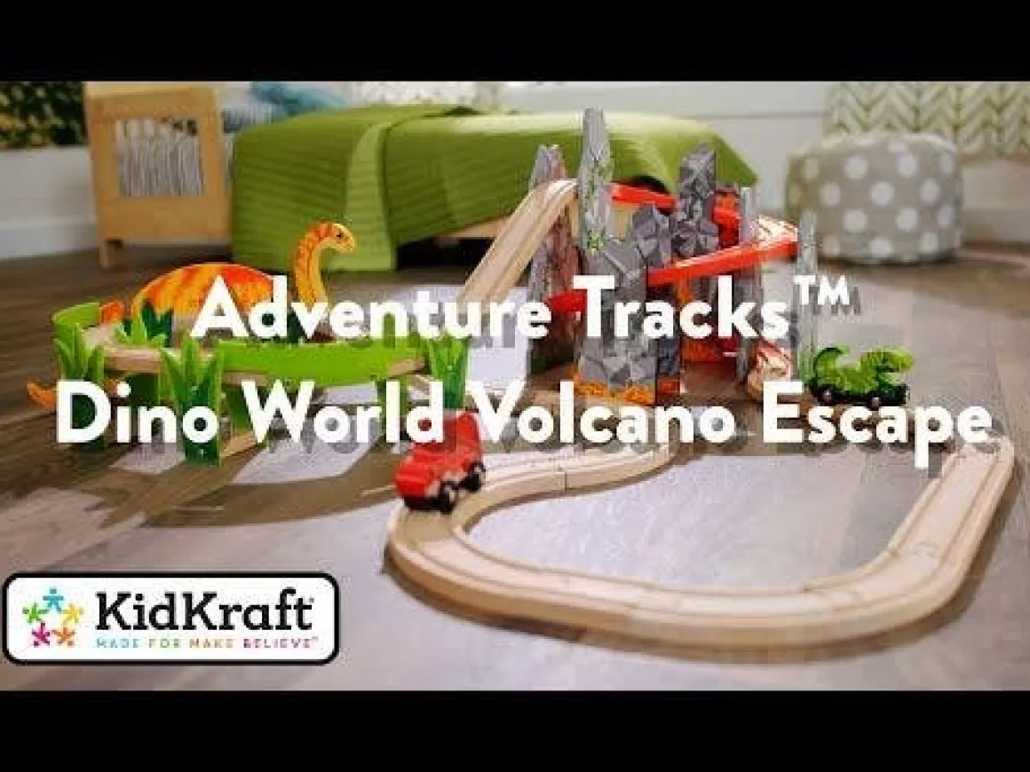 Shop KidKraft Adventure Tracks™: Dino World Volcano Escape