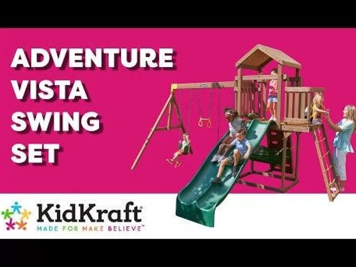 Best KidKraft Adventure Vista Swing Set / Playset