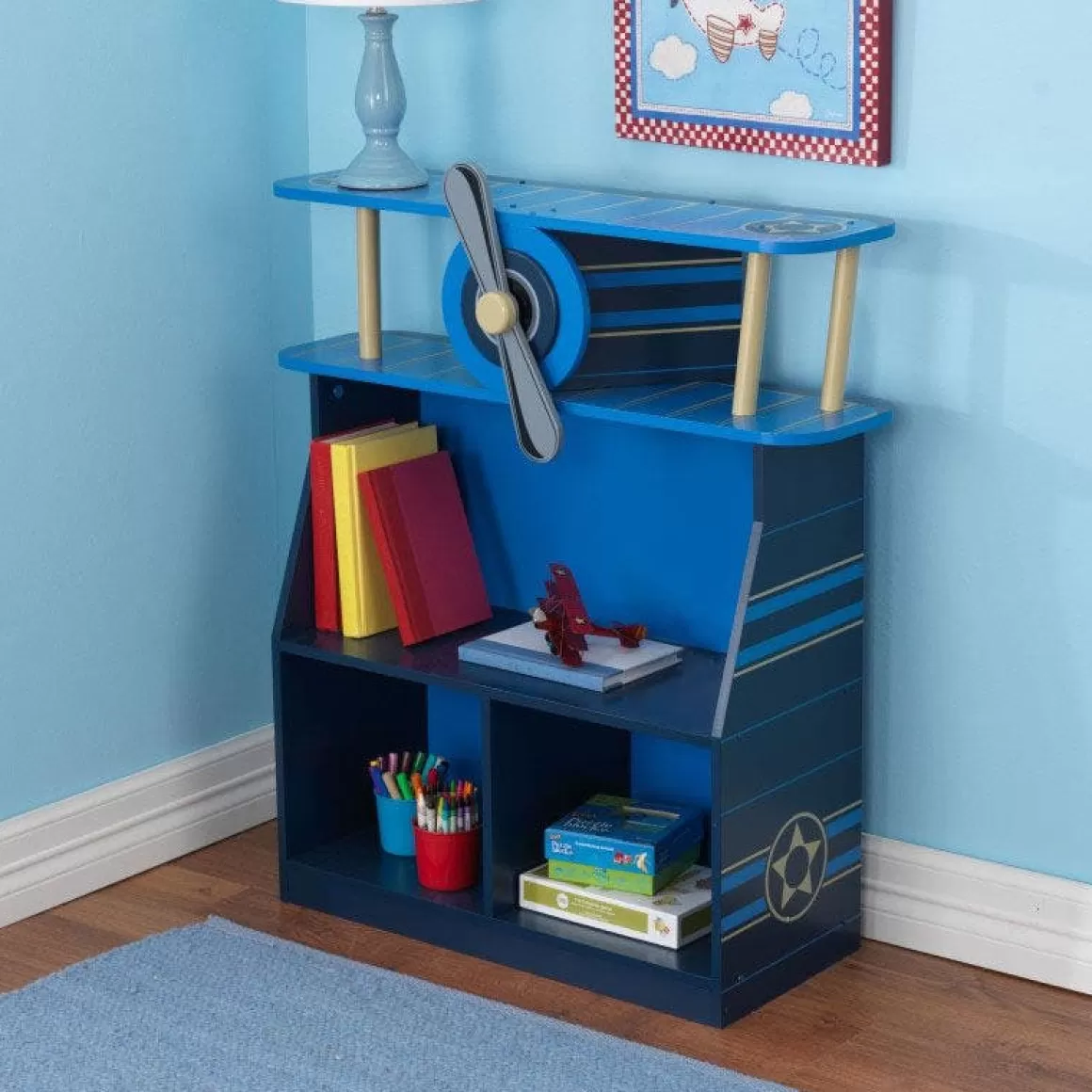 Cheap KidKraft Airplane Bookcase