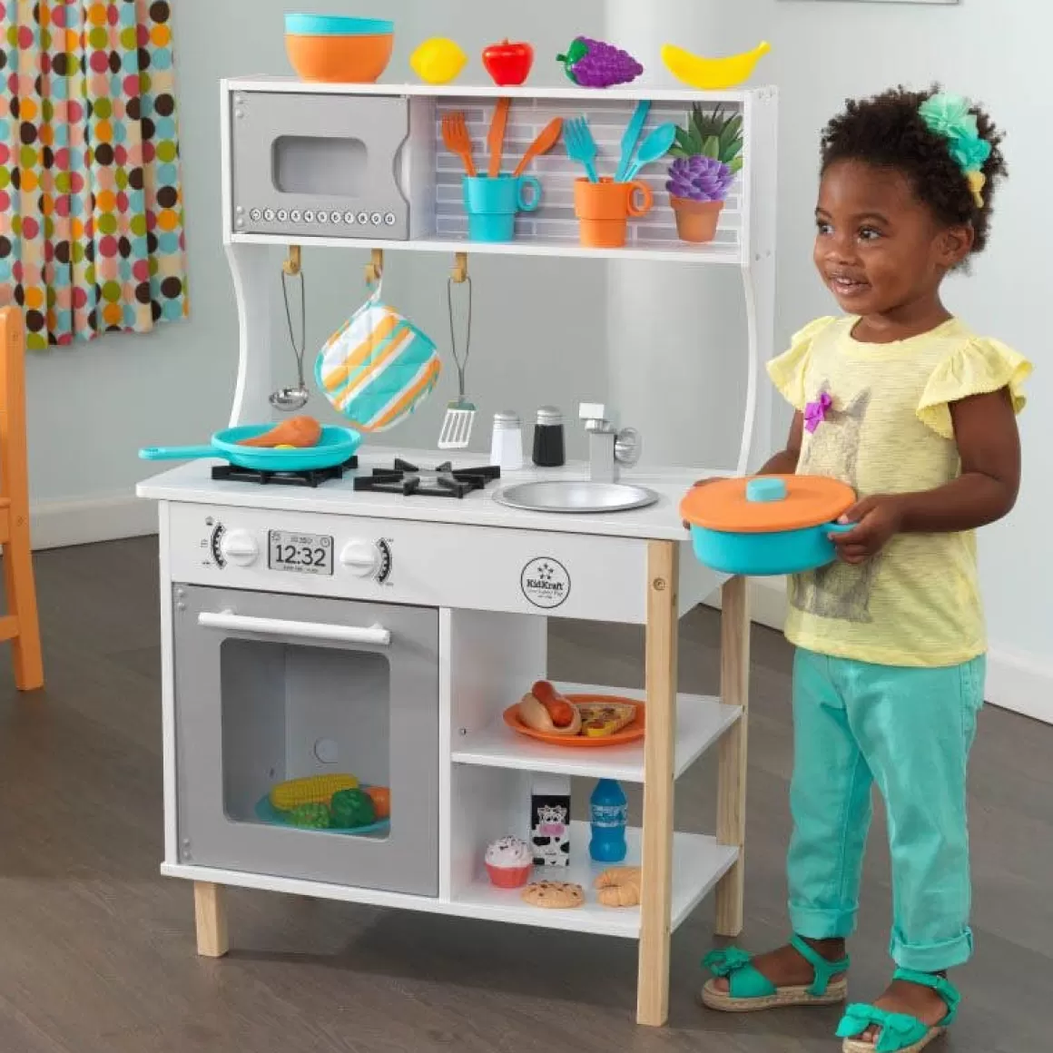 Store KidKraft All Time Play Kitchen With Accessories