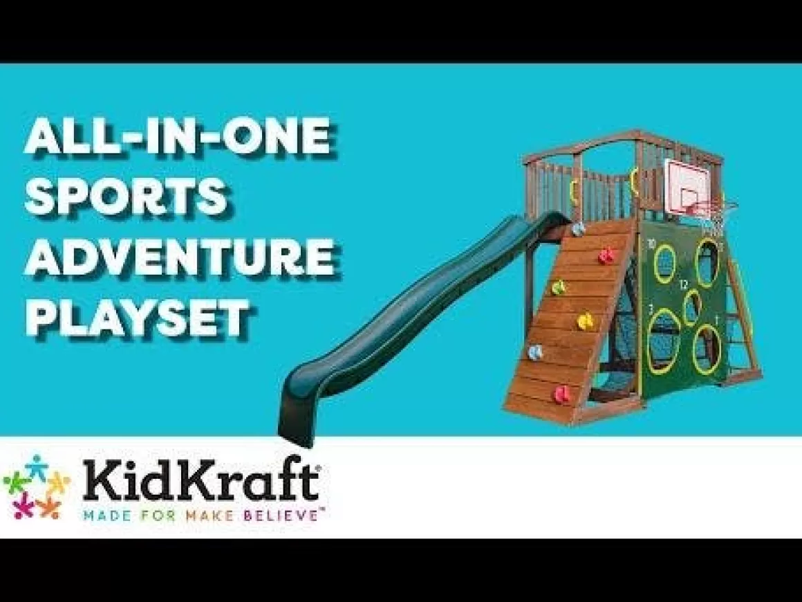 Flash Sale KidKraft All-In-One Sports Adventure Playset