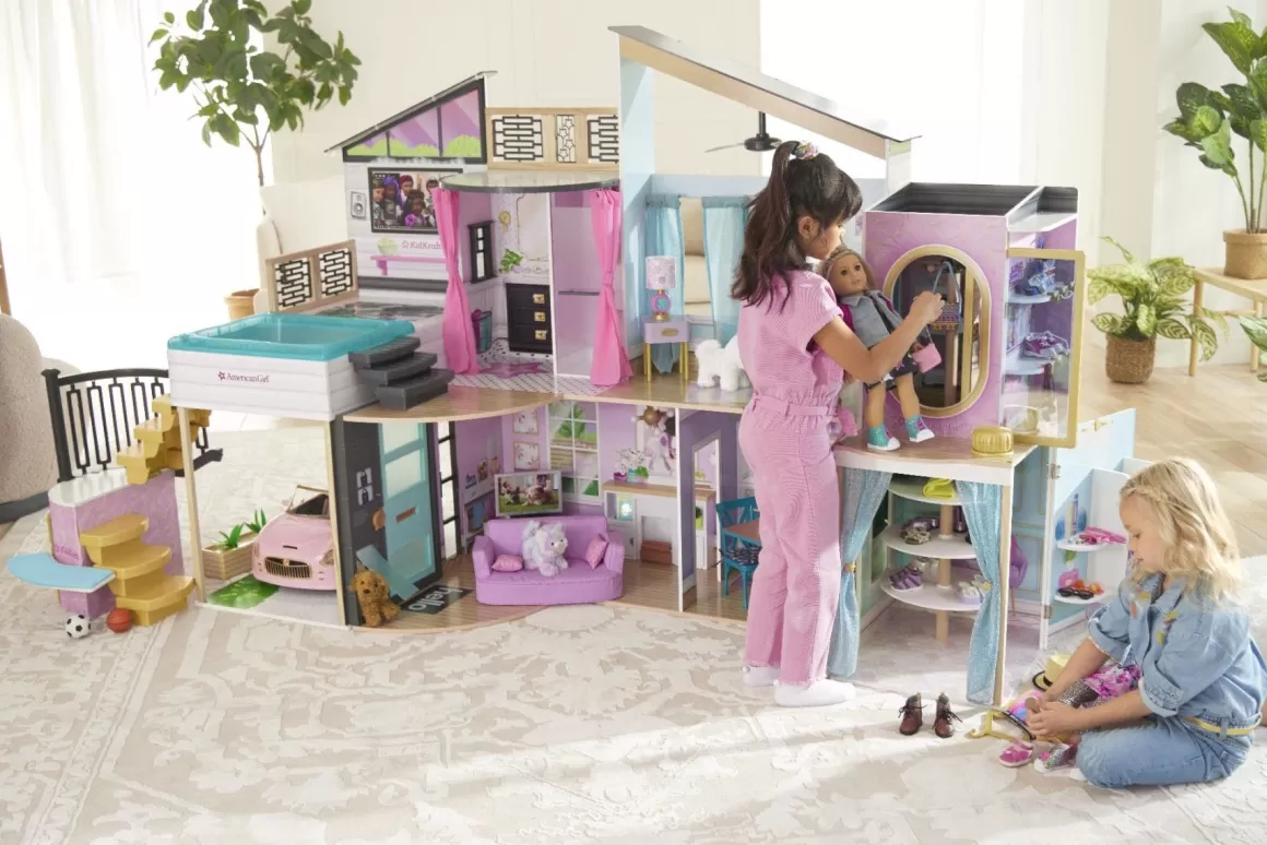 Sale KidKraft American Girl® X Luxury Dollhouse