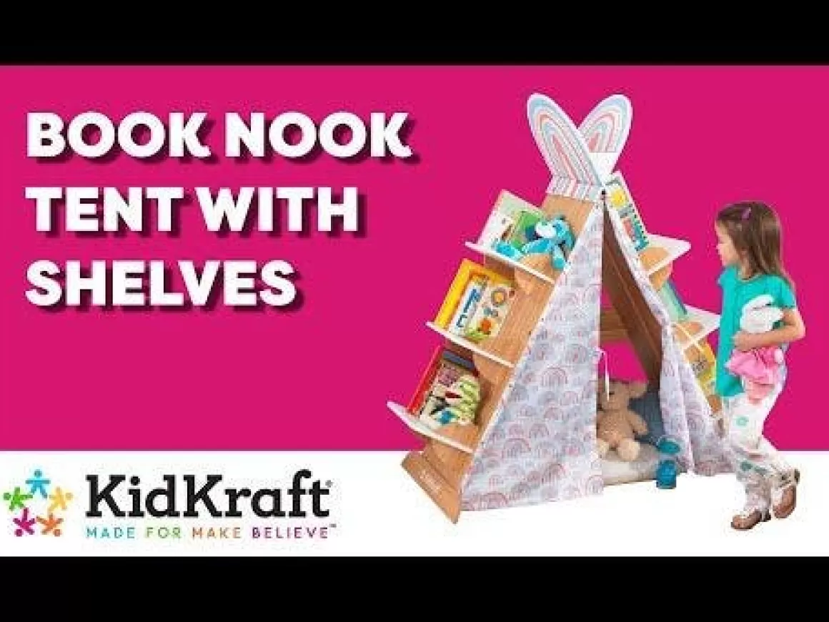 Shop KidKraft Book Nook Tent With Shelves