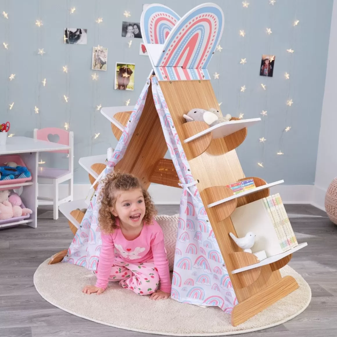 Shop KidKraft Book Nook Tent With Shelves