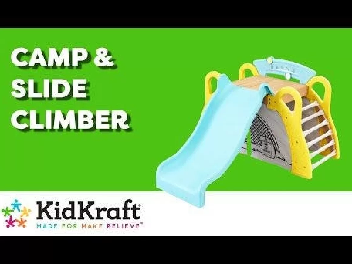 Cheap KidKraft Camp & Slide Climber