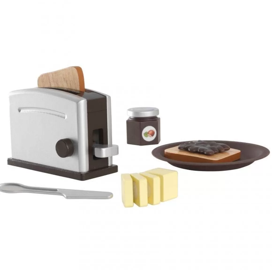 Cheap KidKraft Espresso Toaster Set