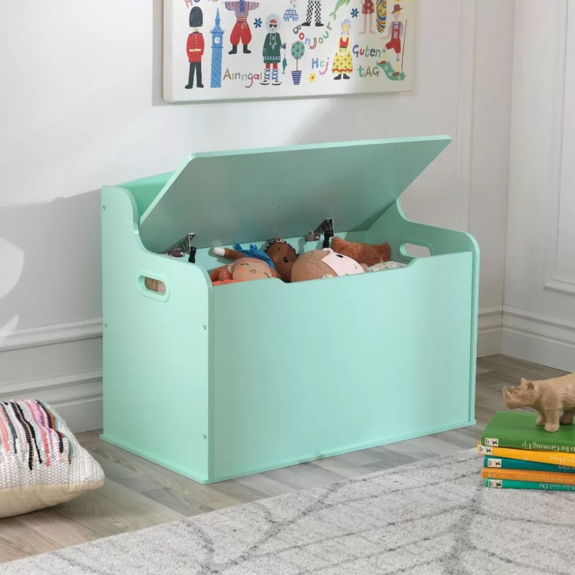 New KidKraft Fill With Fun Toy Box-Mint