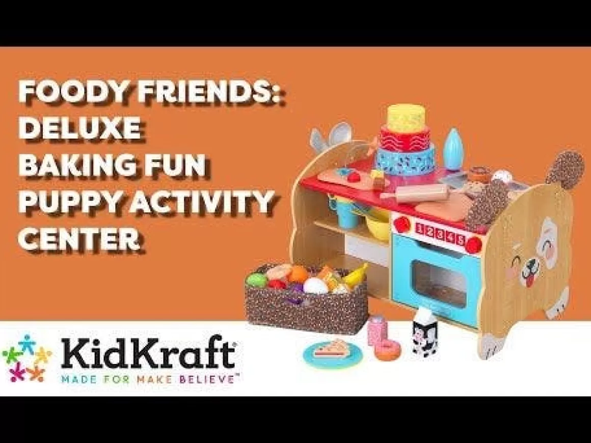 Store KidKraft Foody Friends: Deluxe Baking Fun Puppy Activity Center