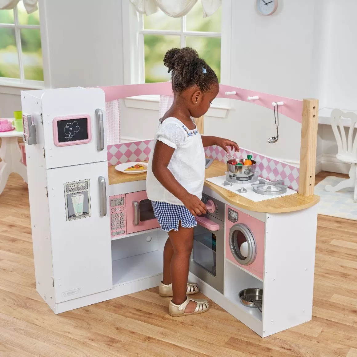 Best Sale KidKraft Grand Gourmet Corner Play Kitchen